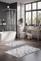 Mijölnir Juego de alfombrillas de baño CT-5182 de 2 piezas Multicolor